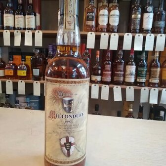 Miltonduff 1992 fine single malt Scotch whisky Jack Wieber botteling.
